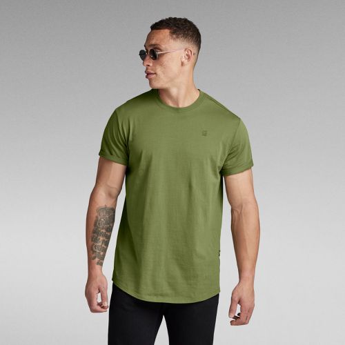 Camiseta Lash R - Verde - Hombre - G-Star RAW - Modalova