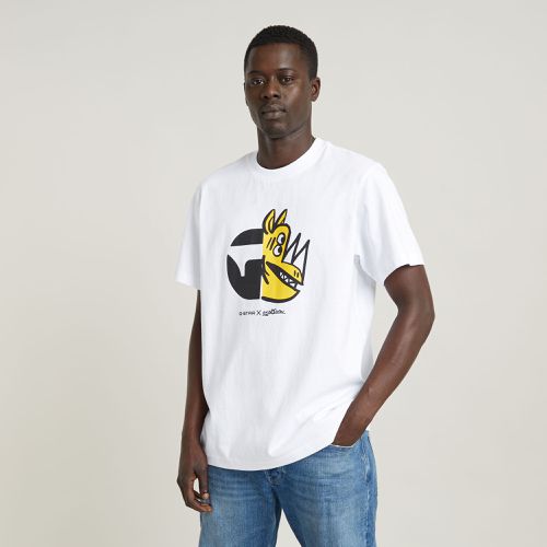 Unisex Rhino Cartoon Loose T-Shirt - Men - G-Star RAW - Modalova