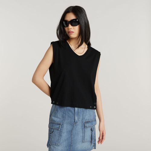 Riveted Loose Top - Black - Women - G-Star RAW - Modalova