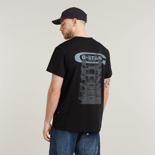 Camiseta Scaffolding Back Graphic - Hombre - G-Star RAW - Modalova