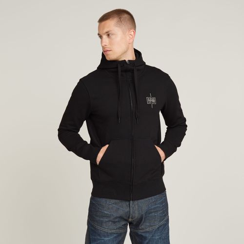 Logo Hooded Zip Thru Jacket - Men - G-Star RAW - Modalova