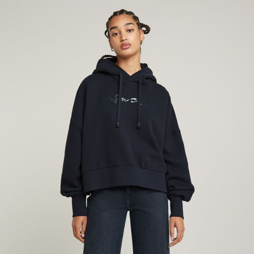 Suéter G-Script Oversized Hooded - Mujer - G-Star RAW - Modalova