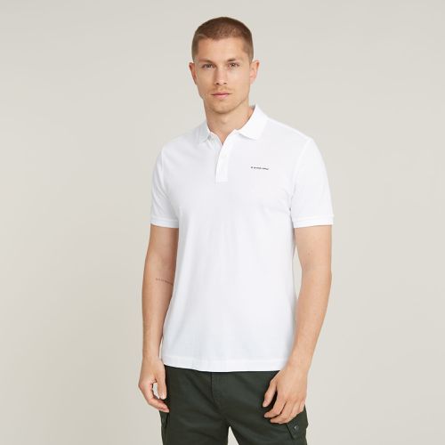 Oluv Slim Polo - White - Men - G-Star RAW - Modalova