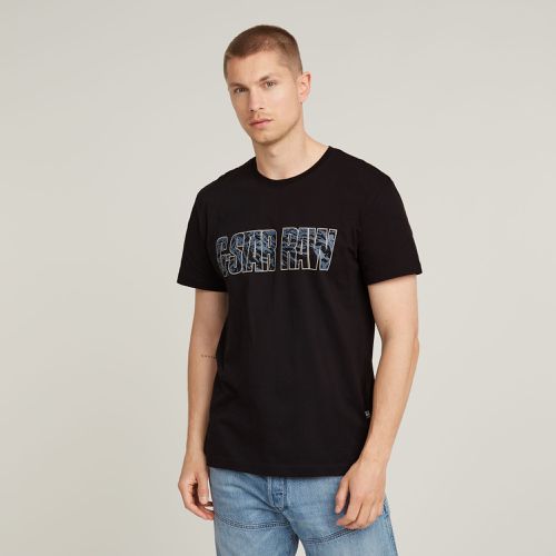 Chain Logo T-Shirt - Black - Men - G-Star RAW - Modalova