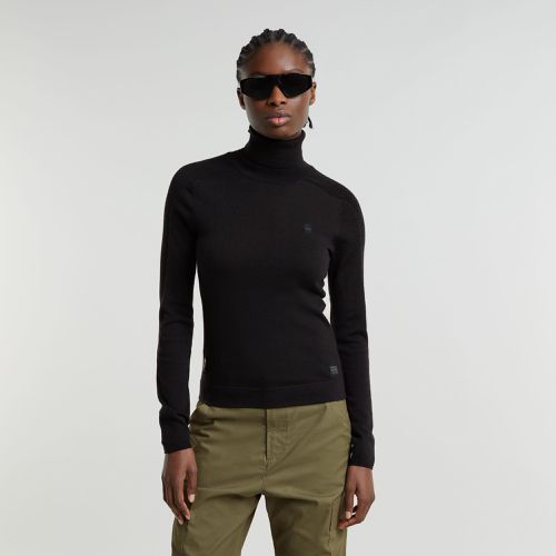 Core Slim Turtle Neck Knitted Sweater - Women - G-Star RAW - Modalova