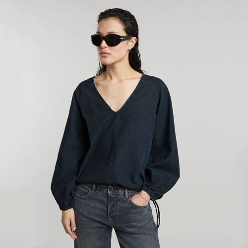 Blusa Cocoon - Azul oscuro - Mujer - G-Star RAW - Modalova