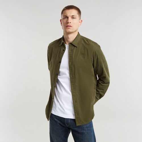 Clean Regular Shirt - Green - Men - G-Star RAW - Modalova