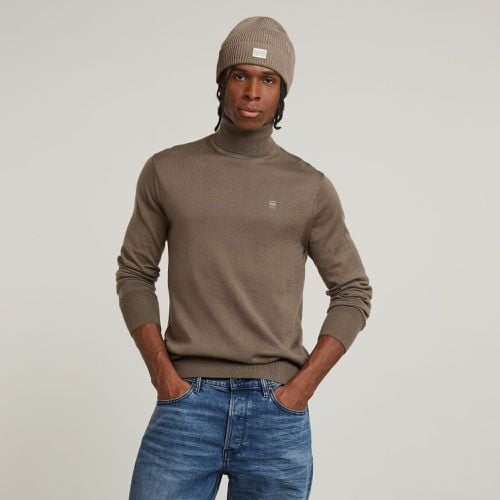 Jersey Premium Core Turtle Neck Knitted - Hombre - G-Star RAW - Modalova