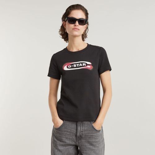 Top Old Skool Logo - Negro - Mujer - G-Star RAW - Modalova