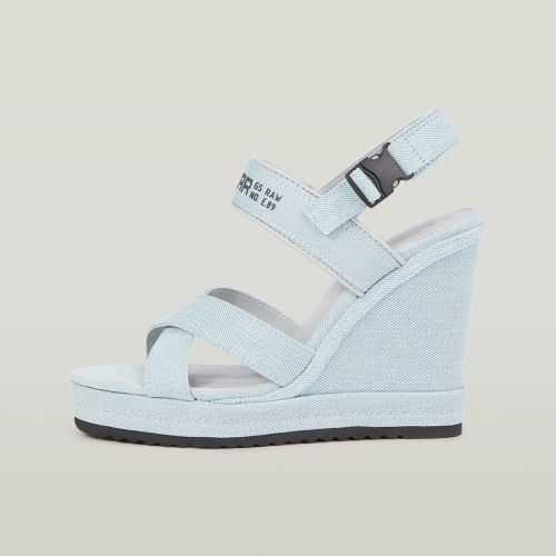 Bodana Cross Strap Denim Wedge Heels - Women - G-Star RAW - Modalova