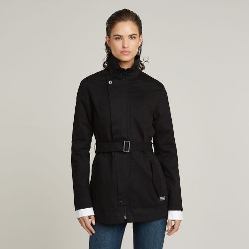 Short Trench Coat - Black - Women - G-Star RAW - Modalova