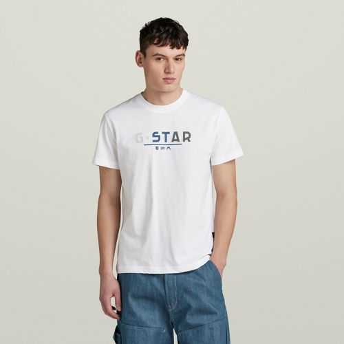 Multi Logo Graphic T-Shirt - - Men - G-Star RAW - Modalova