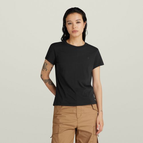 Top Front Seam - Negro - Mujer - G-Star RAW - Modalova