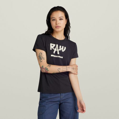 Calligraphy Graphic Top - - Women - G-Star RAW - Modalova