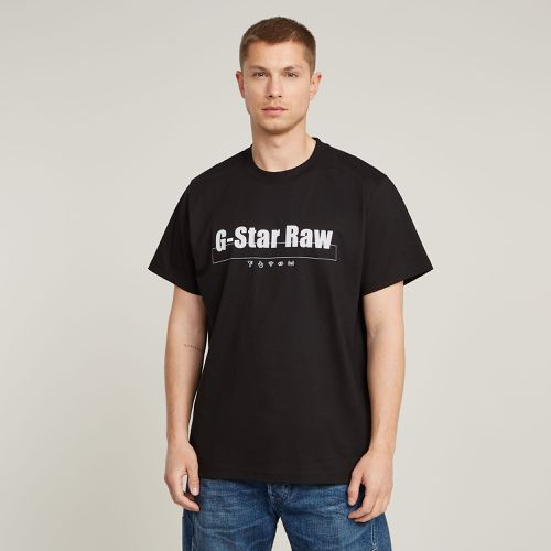 Camiseta Symbols Print Loose - Hombre - G-Star RAW - Modalova