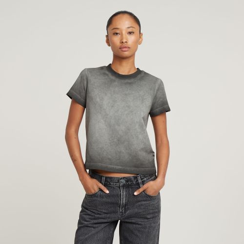 Top Overdyed Micro Boxy - Mujer - G-Star RAW - Modalova