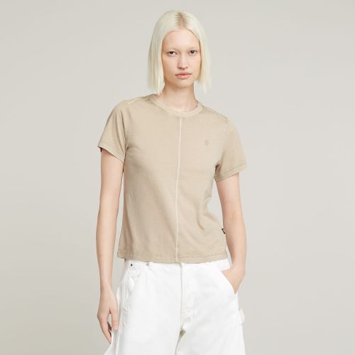 Top Overdyed Front Seam - Mujer - G-Star RAW - Modalova