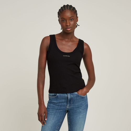 Top Sin Mangas Slim Rib - Mujer - G-Star RAW - Modalova