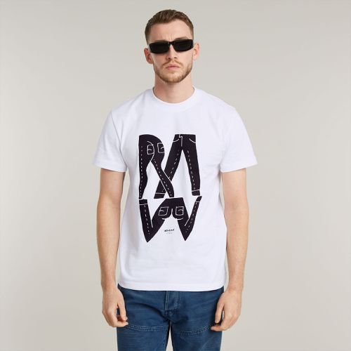 Raw Denim Illustration T-Shirt - - Men - G-Star RAW - Modalova