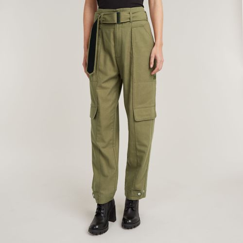 High Paperbag Pants - Green - Women - G-Star RAW - Modalova