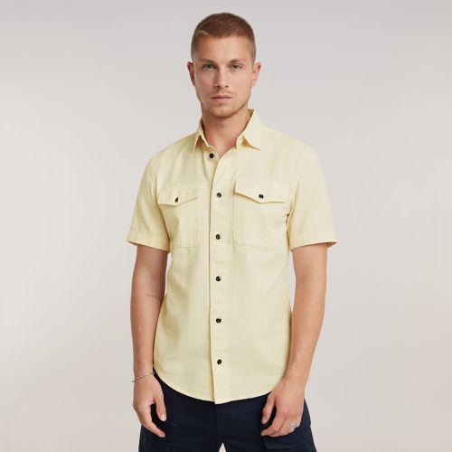 Camisa Marine Slim - Beige - Hombre - G-Star RAW - Modalova