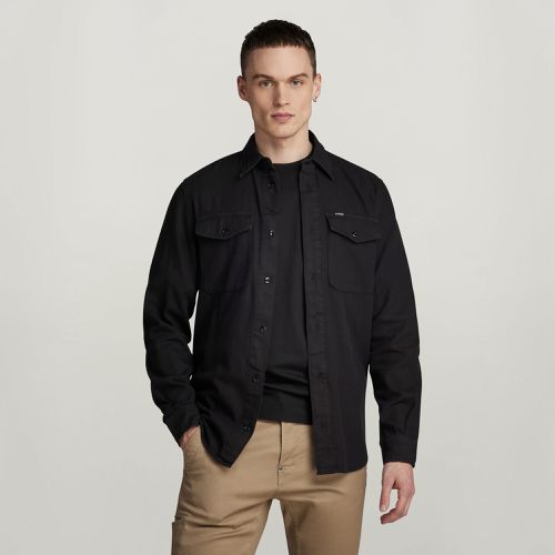 Marine Slim Shirt - Black - Men - G-Star RAW - Modalova