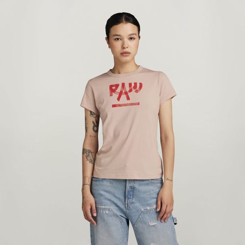 Top Calligraphy Graphic - Mujer - G-Star RAW - Modalova