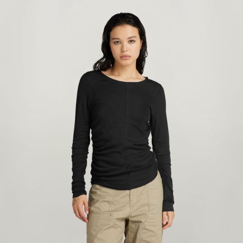 Gathered Slim Top - Black - Women - G-Star RAW - Modalova