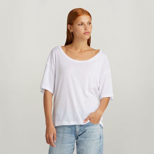 Back Seam Loose Top - White - Women - G-Star RAW - Modalova