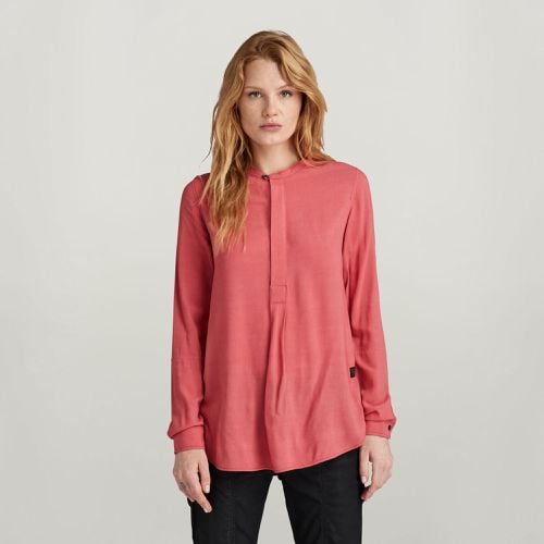 Half Placket Top - Red - Women - G-Star RAW - Modalova