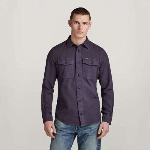 Marine Slim Shirt - Purple - Men - G-Star RAW - Modalova