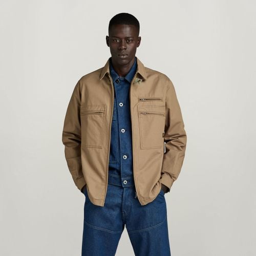 Waka Overshirt - Brown - Men - G-Star RAW - Modalova