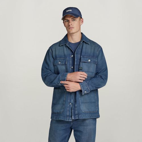 Chore Jacket - Medium blue - Men - G-Star RAW - Modalova