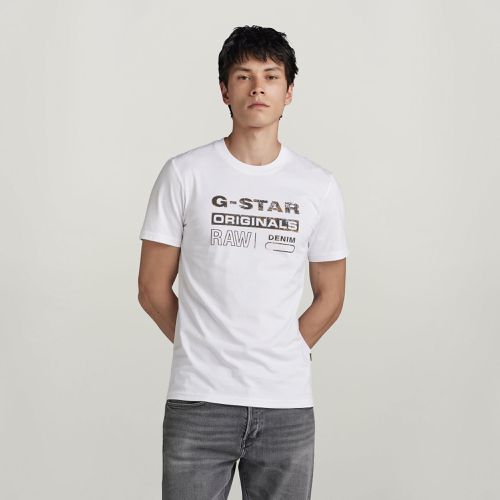 Camiseta Distressed Originals Slim - Hombre - G-Star RAW - Modalova