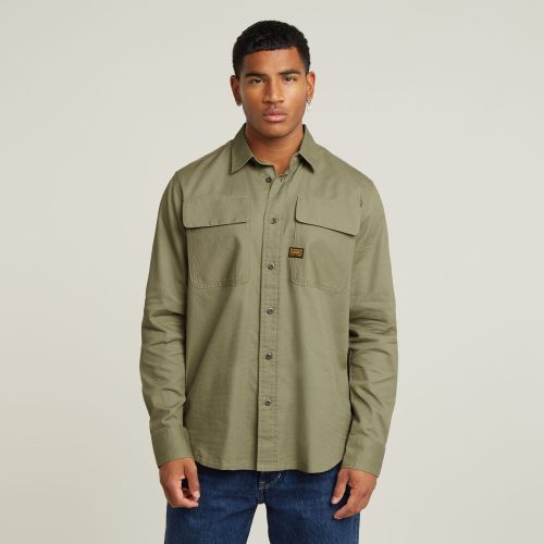 Camisa CPO Regular - Verde - Hombre - G-Star RAW - Modalova