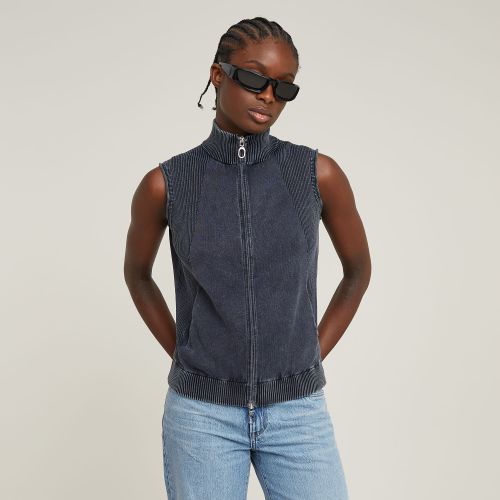 Washed Lightweight Zip Knitted Top - Women - G-Star RAW - Modalova