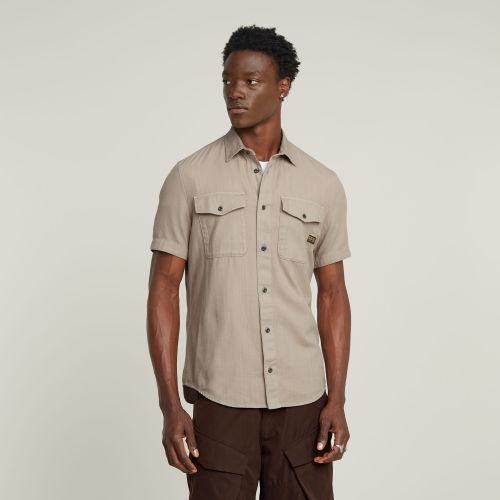 Camisa Marine Slim - Beige - Hombre - G-Star RAW - Modalova