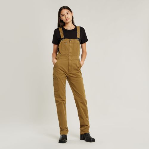 Slim Dungaree - Beige - Women - G-Star RAW - Modalova