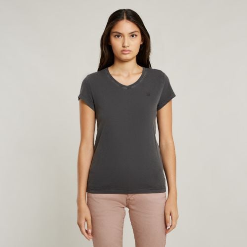 Top Overdyed Eyben Slim V-Neck 2.0 - Mujer - G-Star RAW - Modalova