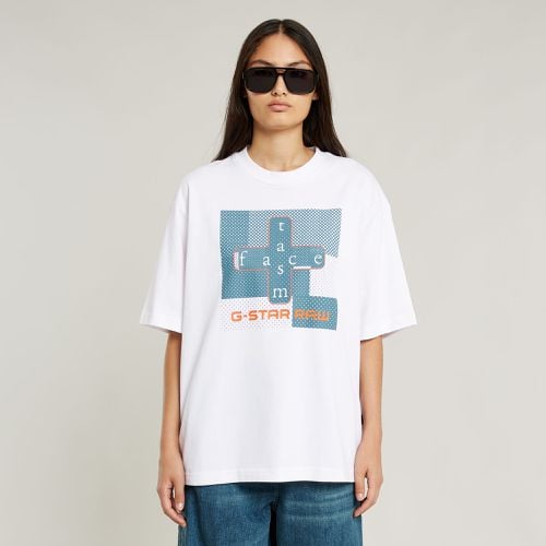 FACETASM Unisex Tee - White - Men - G-Star RAW - Modalova