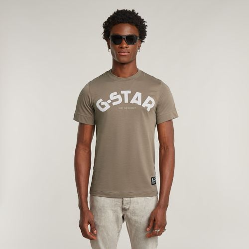 Camiseta Puff Logo Slim - Hombre - G-Star RAW - Modalova