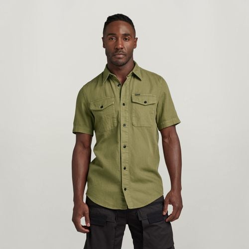 Camisa Marine Slim - Verde - Hombre - G-Star RAW - Modalova