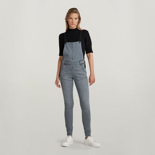 Radar Slim Dungaree - Grey - Women - G-Star RAW - Modalova