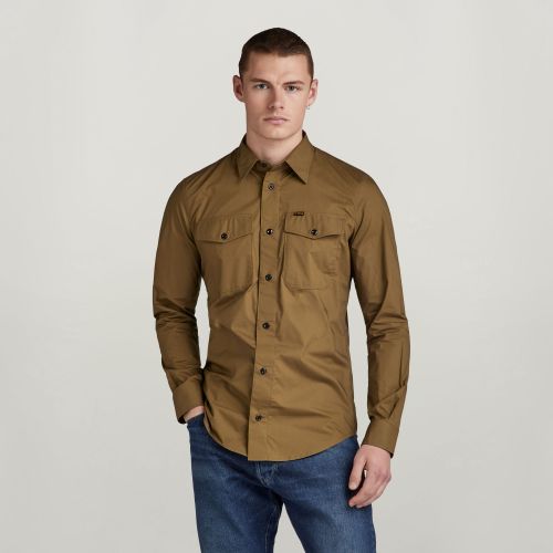 Camisa Marine Slim - Verde - Hombre - G-Star RAW - Modalova