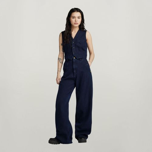 Denim Waistcoat - Dark blue - Women - G-Star RAW - Modalova