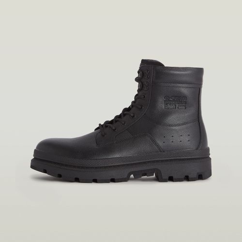 Arron Lace Mid Boots - Black - Men - G-Star RAW - Modalova