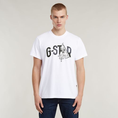 Camiseta Slice Graphic Loose - Hombre - G-Star RAW - Modalova