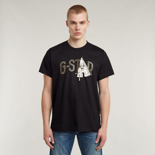 Camiseta Slice Graphic Loose - Hombre - G-Star RAW - Modalova