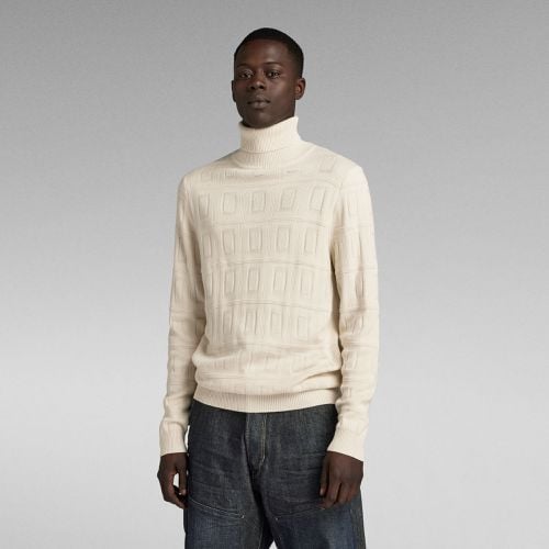 Table Structure Turtle Knitted Sweater - Men - G-Star RAW - Modalova