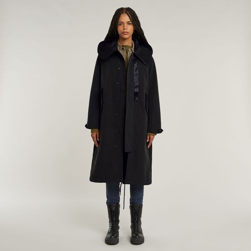 Long Hooded Parka - Black - Women - G-Star RAW - Modalova